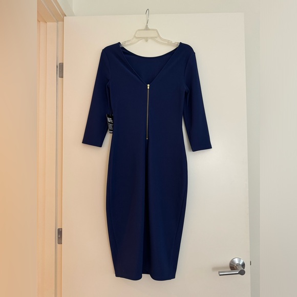 Express Women’s Bodycon Pencil Elegant Dress. Midi Dress. Never worn! With tags! - Picture 2 of 6